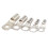 Bolt Hole Tinned Copper Cable lugs Battery Terminals set Wire terminals connector 3