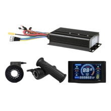 Electric Bike Three Mode Controller Set 80A 48V-72V Sine Wave Controller S966 Display Color Screen E-Bicycle Accessories