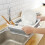 Kitchen Foldable Dish Rack Storage Water Leakage Plastic Tableware Bowl Dinnerware Drain Bowl Tray Home Drying Rack 4