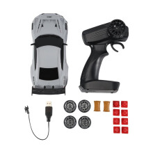 RC Drift Car 1:24 Scale Remote Control Car with LED Light 2.4GHz 20KM/H RC Car Drifting Tires Racing Sport Vehicle Toy A