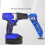 Portable Drill Bit Sharpener Comes with A Grinding Wheel for Quick and Easy Sharpening, Keeping Drill Bits 9