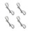 4 Stück Karabiner für Pferdeausrüstung, doppelseitiger-70mm 2