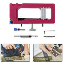 Gabarito para Dobradiça de Porta para Fácil Instalação de Dobradiça de Porta. Mortiser para Dobradiça de Porta Quadrada ou Radial de 1/4 A 5/8