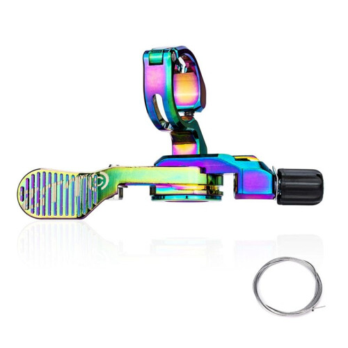 ZTTO Bicycle Adjustable Height Mountain Bike Telescopic Seatpost Remote Control Drop Seatpost Controller Multicolor 1
