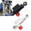 Motorcycle Steering Damper Stabilizer Aluminum Alloy Safe Control Stabilizer for Motorbikes Accessories Black 5