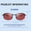 Sun Protective Polarized Eyewears-Green film coating 4