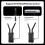 1300FT Wireless -Compatible Extender Kit -Compatible Transmitter and Receiver, with Loop Out 1080P HD EU Plug 2