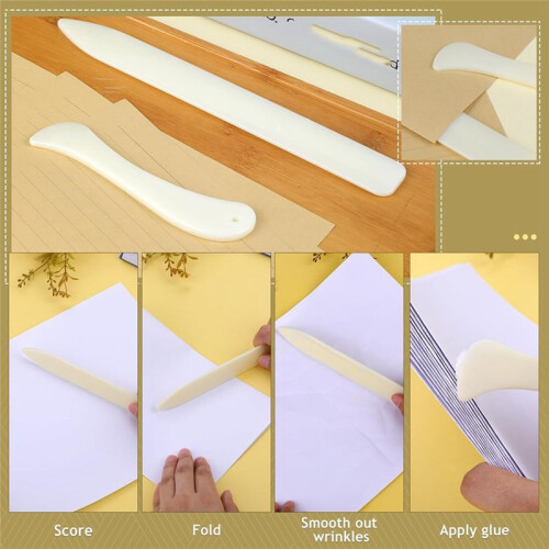 53 Pcs Bookbinding Kit, Book-Binding Kit for Beginners, BookBinding Materials, BookBinding Tools with Bone Folder 1