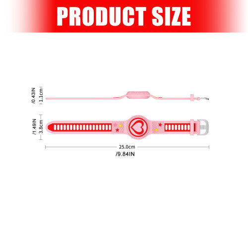 Waterproof Bracelet for Tracking Device Flexible Silicone 2