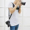 Quick Release Double Shoulder Camera Harness, Soft Padded Decompression Strap for , ,  DSLR Cameras 4