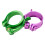 Les brides de tige de selle d'alliages d'aluminium de-Violet 7