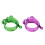 Les brides de tige de selle d'alliages d'aluminium de-Violet 8