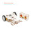 DIY Wooden Remote Fighting Vehicles Model Educational Kit Experiment Physics Science Learning Kit for School Supply 4