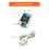 Water Leakage Automatic Shutoff Valve Alarm Water Immersion Sensor Module Cable Household Overflow Alarm Module 6