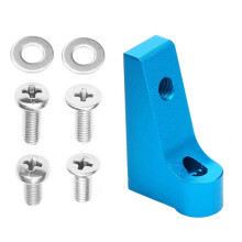Per Auto RC 1/10 per DB/FF/TA/TB/TT02/XV01 54090 Supporto per Servo In Metallo, Staffa di Fissaggio per Servo, Parte di Aggiornamento per Auto