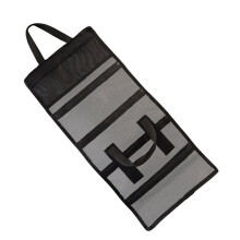Fishing Lure Bag 5 Pocket Waterproof Large Capacity PVC Protective Cover for Trolling Saltwater Skirts Lures Storage Bag