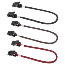 Lot de 6 Pinces Coupe-Vent pour Chapeaux de Sport en Plein Air, Pinces Réglables avec Fermoir Bulldog