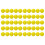 50 Pack Practice  Balls 42mm Soft PU Realistic Feel Limited Flight Yellow 1