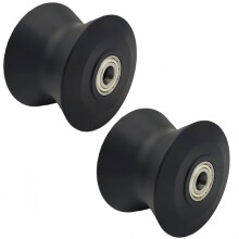 2 Pack 238880 Elliptical Leg Roller , Replacement Roller Wheel Fitness Equipment Elliptical Trainer Part