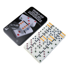 Ivorys Domino Set, Domino Board Game, Parent-Child Interactive Chess And Cards Svart Packaging