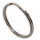 60 Pieces Key Ring Clip Hooks Twist Locks Lanyard Snap Hooks with Split Key Rings (Silver) 7