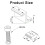 Pack of 8 Solar Module Brackets, Solar Panel Holder, End Clamp, Adjustable, Fixing Solar Module Holder (35 mm) 6