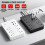 Multiple Electronics Charging Station With 10-0.08M black 7