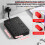 Multiple Electronics Charging Station With 10-0.08M black 8