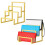 2 Pack 3-Tier Purse Display Stand Gold 3