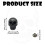 10 Pcs Skull Stud DIY Rivet Conchos for Leather Large  Decorative Buckle for DIY Crafts Making Ancient Silver 8