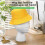 Foam Mannequin Wig  Display Hat Cap Wig Holder White Foam 4