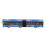 Children'S Diecast Model Fordon Shuttle Buss Billeksaker Små Baby Pull Back-Leksaker Blå 9
