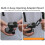 Support de caméra rotatif multi-angles, pour utilisation sur 9