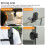 Support de caméra rotatif multi-angles, pour utilisation sur 10