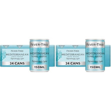 Fever-Tree Refreshingly Light Mediterranean Tonic Water 24x150ml