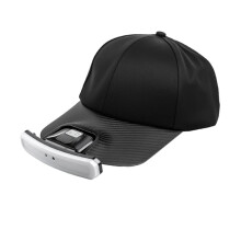 Intelligente Baseballkappe mit Wiederaufladbarer Stirnlampe, Tragbare Lampe mit Gestensteuerung zum Angeln und Wandern bei Nacht