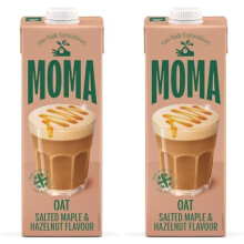 MOMA - Salted Maple & Hazelnut Barista Oat Drink - 1L 100% Plant
