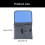 Thin aircraft Seat planner With Multiple Areas For Easy Access 7
