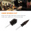 Pointed Tip Narra Leather Burnisher leather Slicker Tool Drill Sets-1/8inch (3mm) Shank For  Rotary Tools (2Pcs) 10