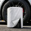 Foldable Compacted Design 420D Oxford Cloth Wheel Cover-Black S 5