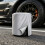 Foldable Compacted Design 420D Oxford Cloth Wheel Cover-Black S 6