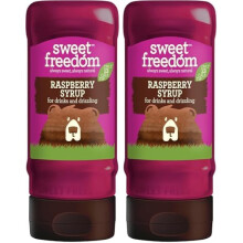 Sweet Freedom Raspberry Syrup 350 g – Vegan Drizzle for Coffee and