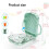 Reusable Plastic Beverage Holder Prevents Leaks Upgrades-Pink 5