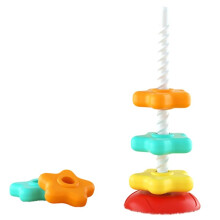Stacking Toys, Baby Sensory Gear Toys, Rainbow Toys, Early Childhood Education Brain Development Toys A