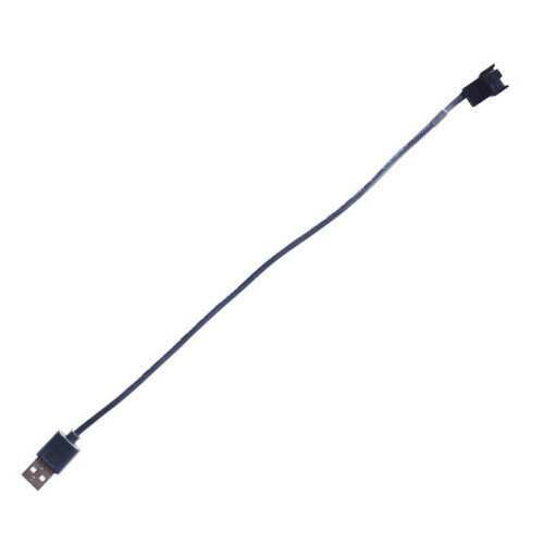 10Pcs USB To 4 Pin Fan Adapter Cables Computer PC Fan Power Cable Connector Adapter 5V USB To Computer CPU Fan Cable 2