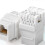 Heavy Duty 86 Type 4 Port Networking Wall Plate-Four port panel 7