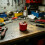 Rotating Battery Storage Box With Spinner Function Holds-Pink 7