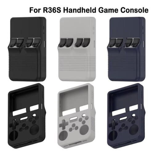 Silicone Protective Cover for R36S Handheld Game Anti-Scratch Washable Game Console Case Shockproof Sleeve Shell A 1