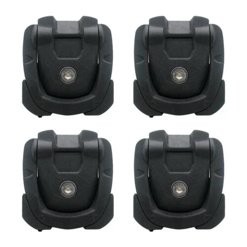 4PCS Car Trunk Hooks Organizer Rear Cargo Mounting Luggage Net Fixing Fastener