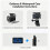 Wireless Extendable Tripod with Buoyancy for Action 6 5P 4 5